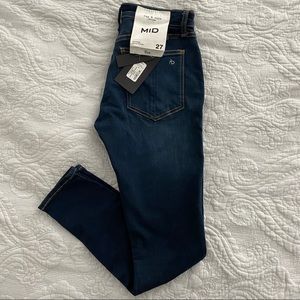 Rag & Bone Cate Mid-Rise Ankle Skinny Jeans